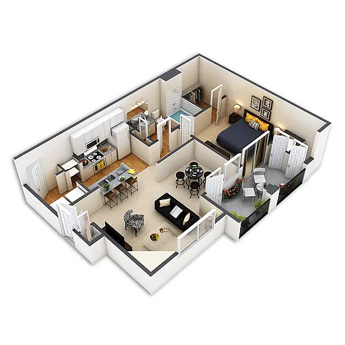 Floor plan Cambridge