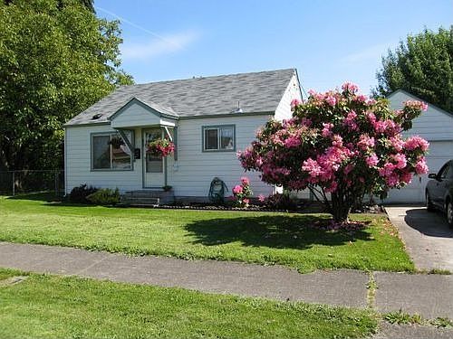 North facing house front