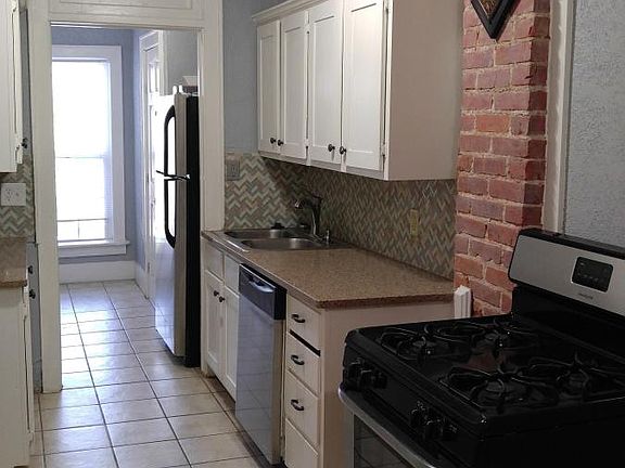 Kitchen Looking to Back Door