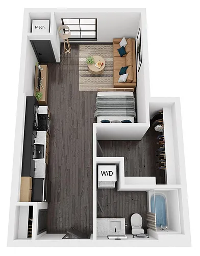 Floor plan Hickory2 / 542