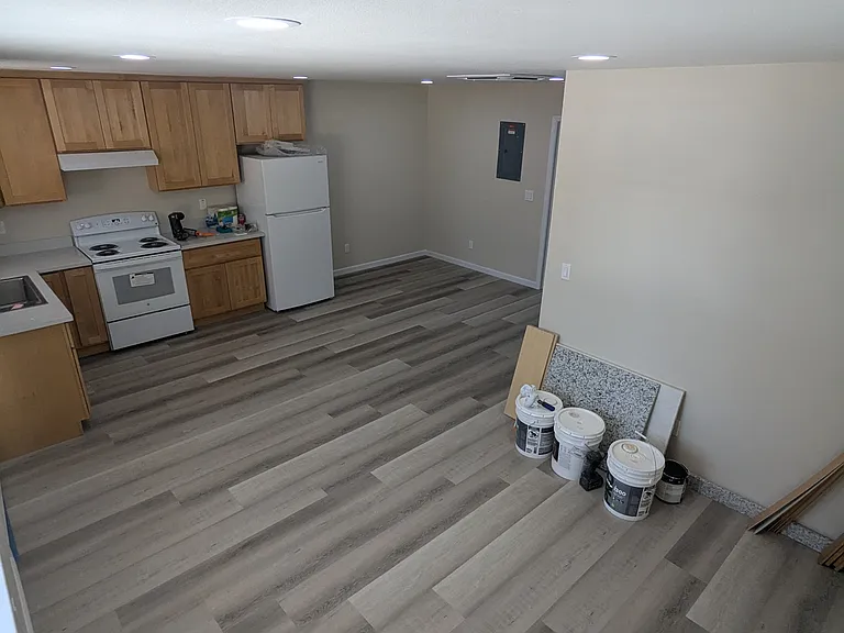 Kitchen + Living Space