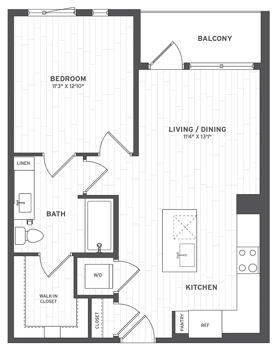 Floor plan 1A