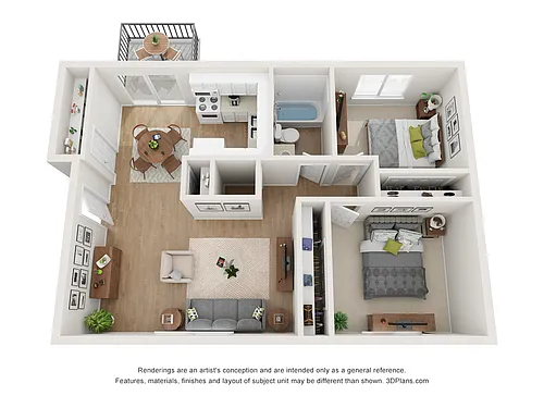 Floor plan 2B