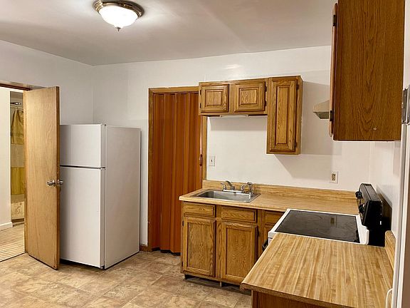 kitchen with pantry closet