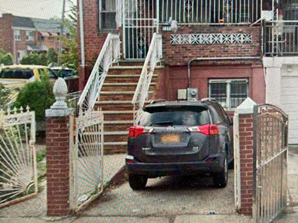 front of the house