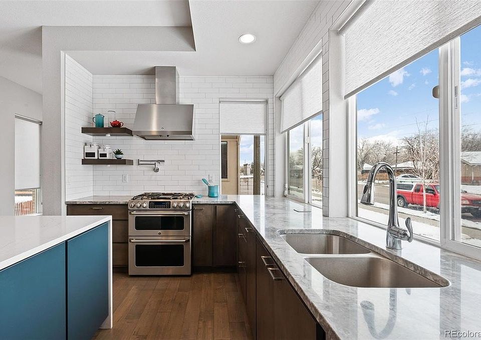 Light filled kitchen.