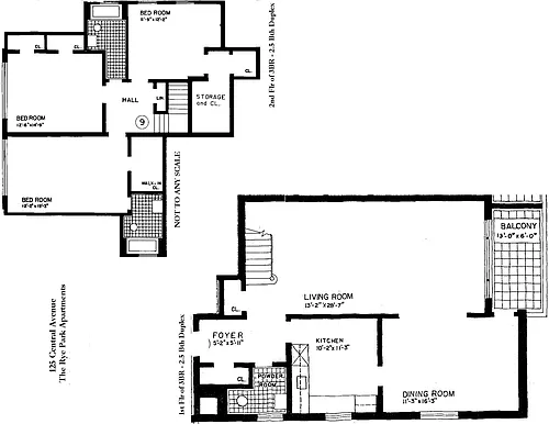 Floor plan 125 C7 deck washer dryer huge living space