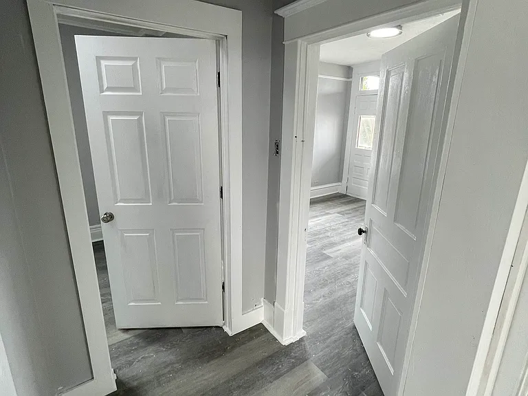 Added privacy to bedrooms with dedicated hallway