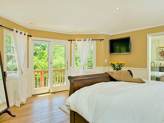 Master Bedroom with private deck