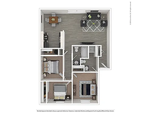 Floor plan 3X2-1157