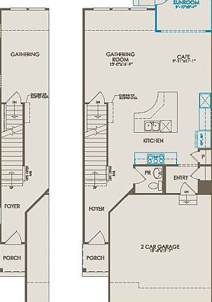 Home Design Layout with Structural Options