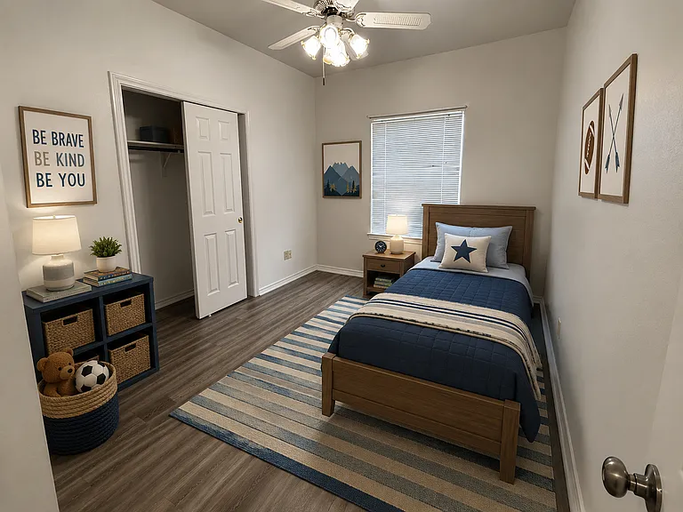 2nd and 3rd bedroom