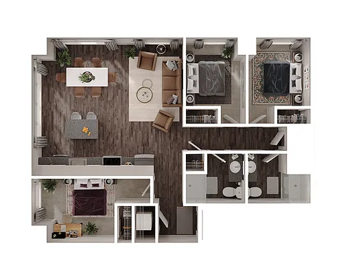 Floor plan 3AX