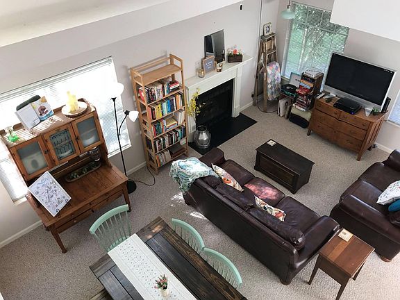 view of spacious living room