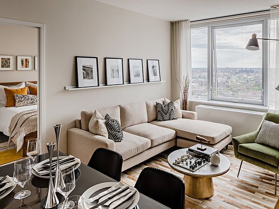 Dining and living area