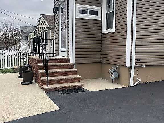 New siding and gutters