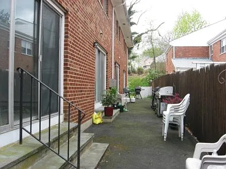 patio area for grilling
