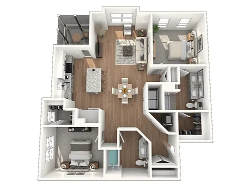 Floor plan B21