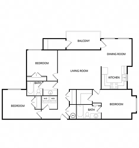 Floor plan The Jefferson