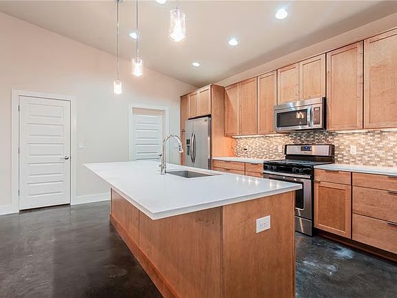 Kitchen island built for entertaining
