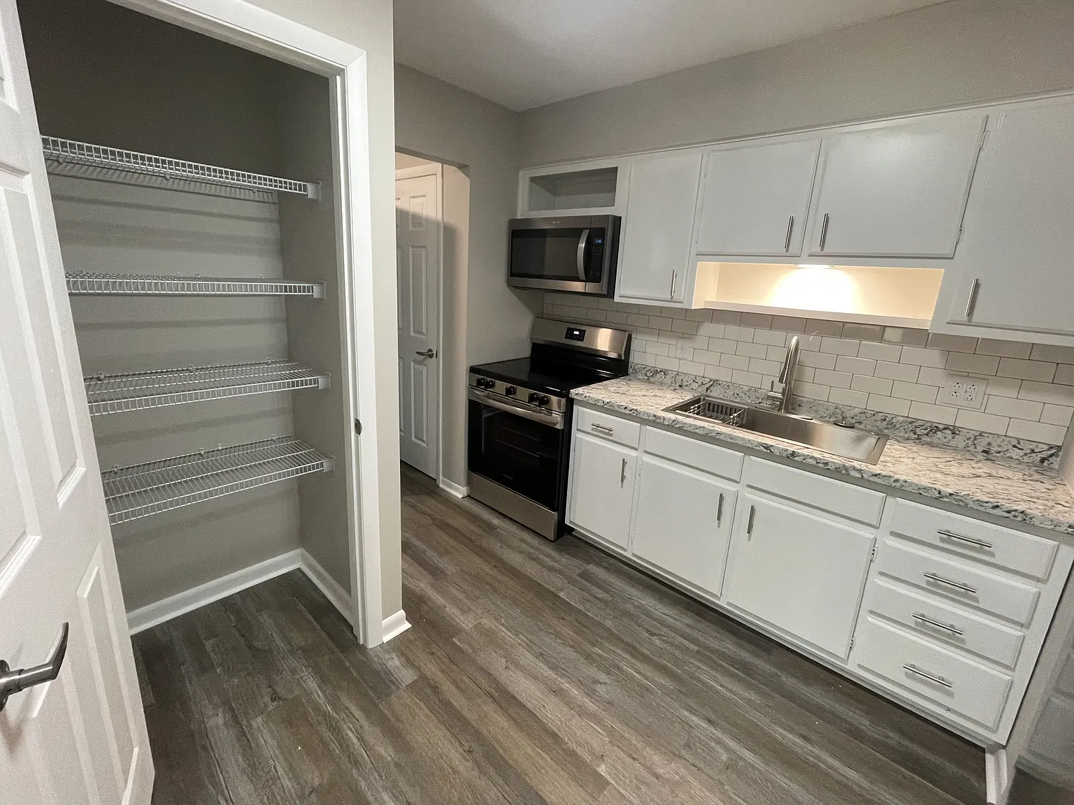 Large in-kitchen pantry