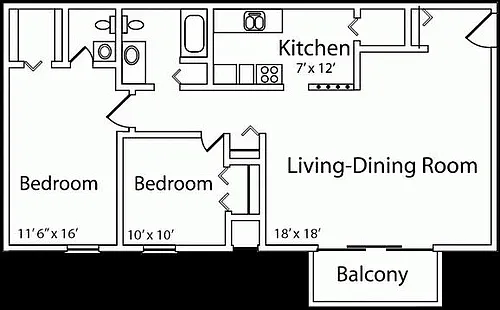 Floor plan Sanibel