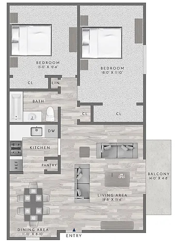 Floor plan B1