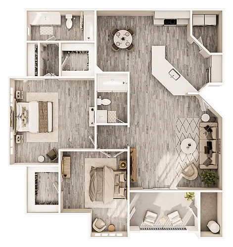 Floor plan Mozart