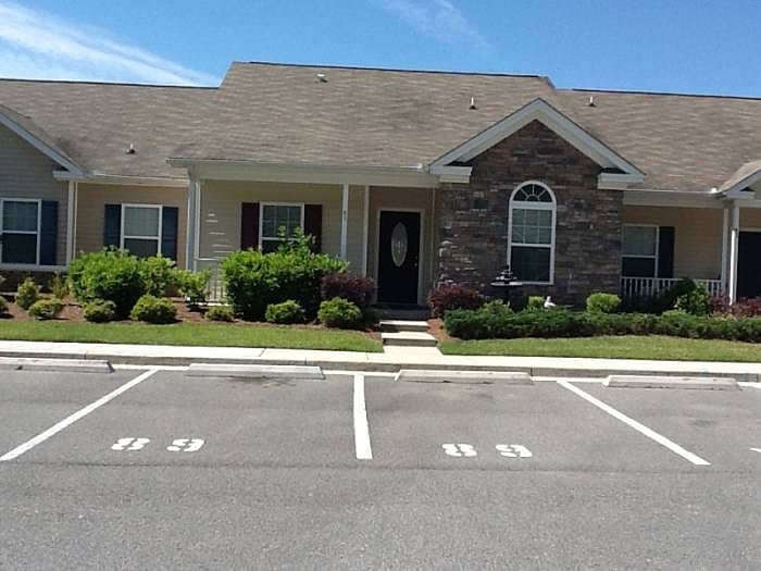 Front w/Parking Spaces