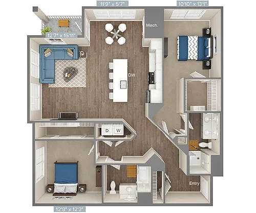 Floor plan B17-1276