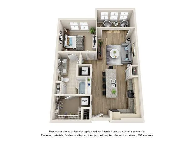 Floor plan Olympic S