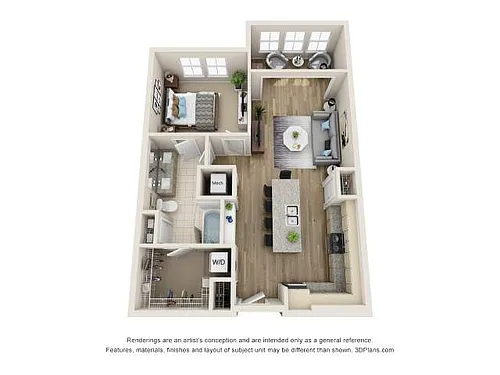 Floor plan Olympic S