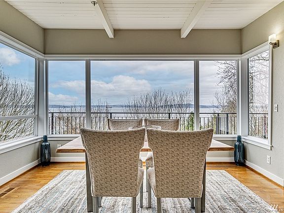 You're forgiven for staring! Step up to the top floor/main living level, and you won't know where to look first. Want to experience it in 3D? Click on the Virtual Tour link.