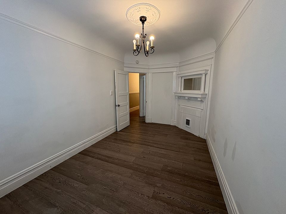 Bedroom 1 with Decorative Fireplace