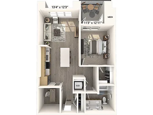 Floor plan A11A