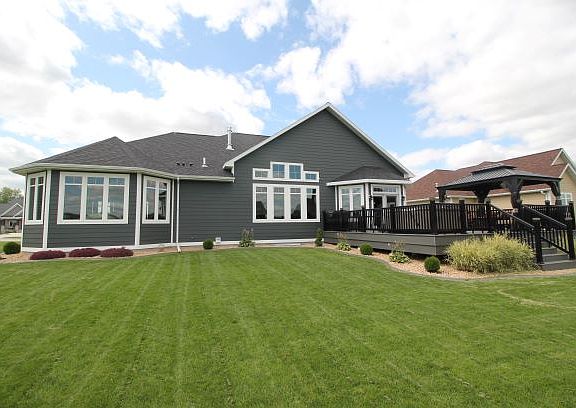 Large deck with gazebo