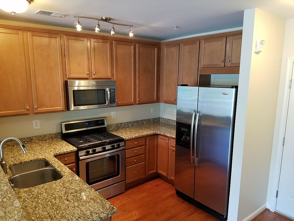 Upgraded kitchen open to living and dining room