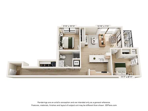 Floor plan F1
