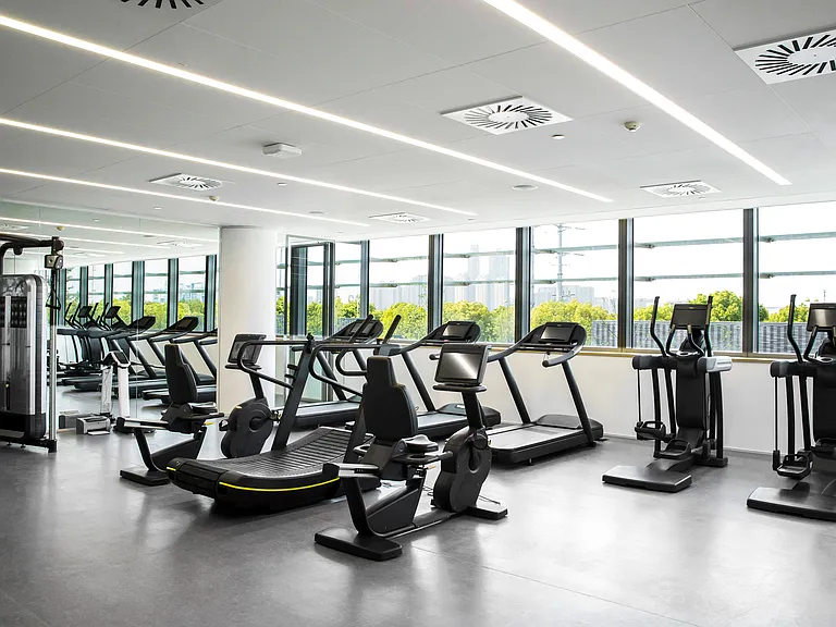 State-of-the-Art Fitness Center - Spacious, Bright, and Fully Equipped