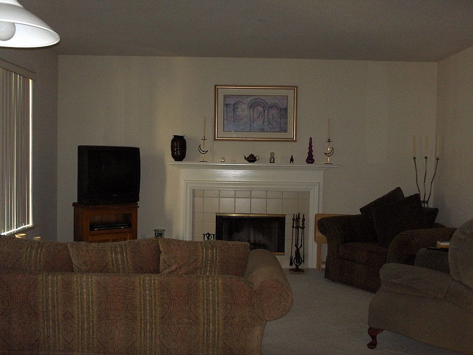 Fireplace in Family room.