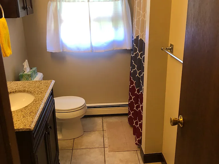 First floor bathroom with shower stall