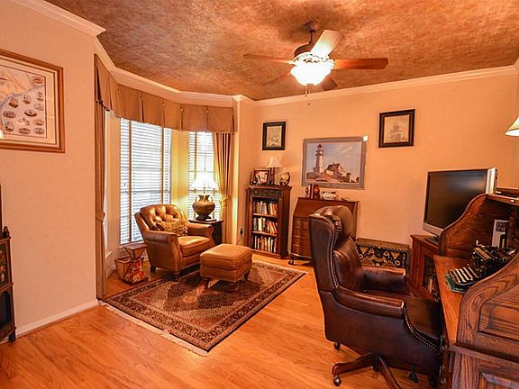 Downstairs study upon entering the home