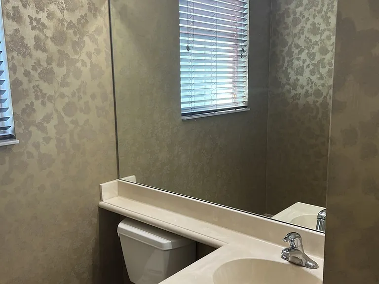 Powder Room on Second Floor