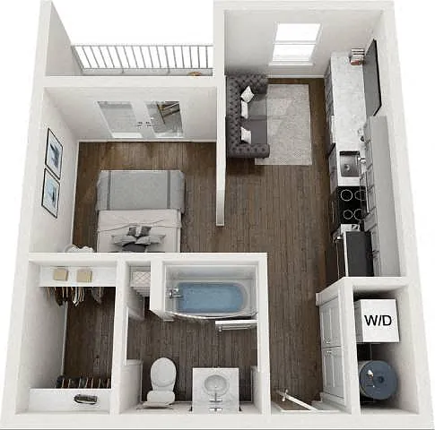 Floor plan Floorplan E