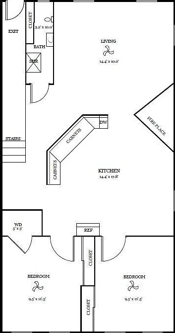 2 bed, $1,575 — Photo 3
