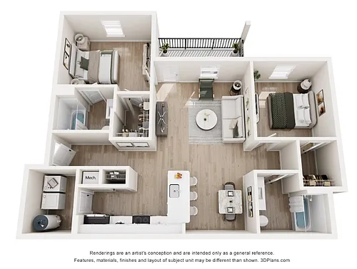 Floor plan The Dune
