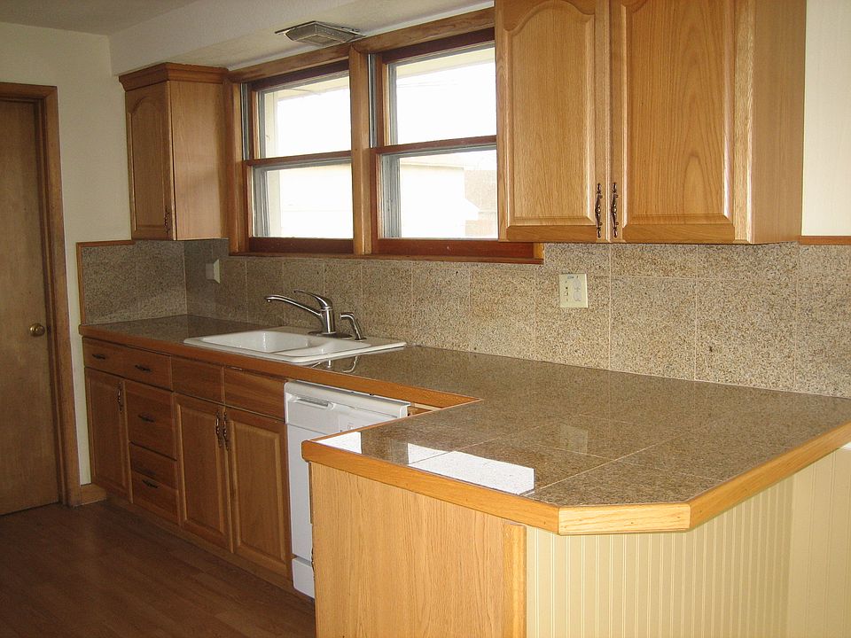 Granite tile counters