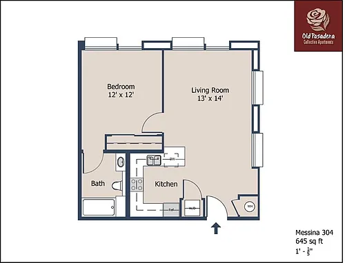 Floor plan 304 M
