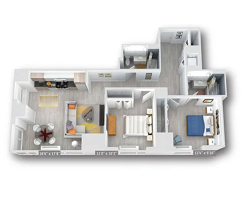 Floor plan B4