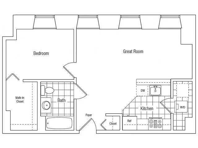 Floor plan The Narragansett